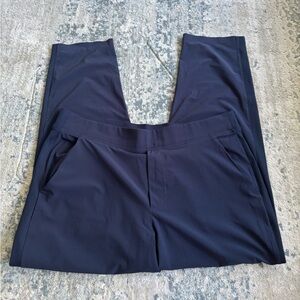 Athleta Brooklyn Mid Rise Ankle Pant in Navy Blue